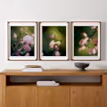 Cherry Blossom Triptych