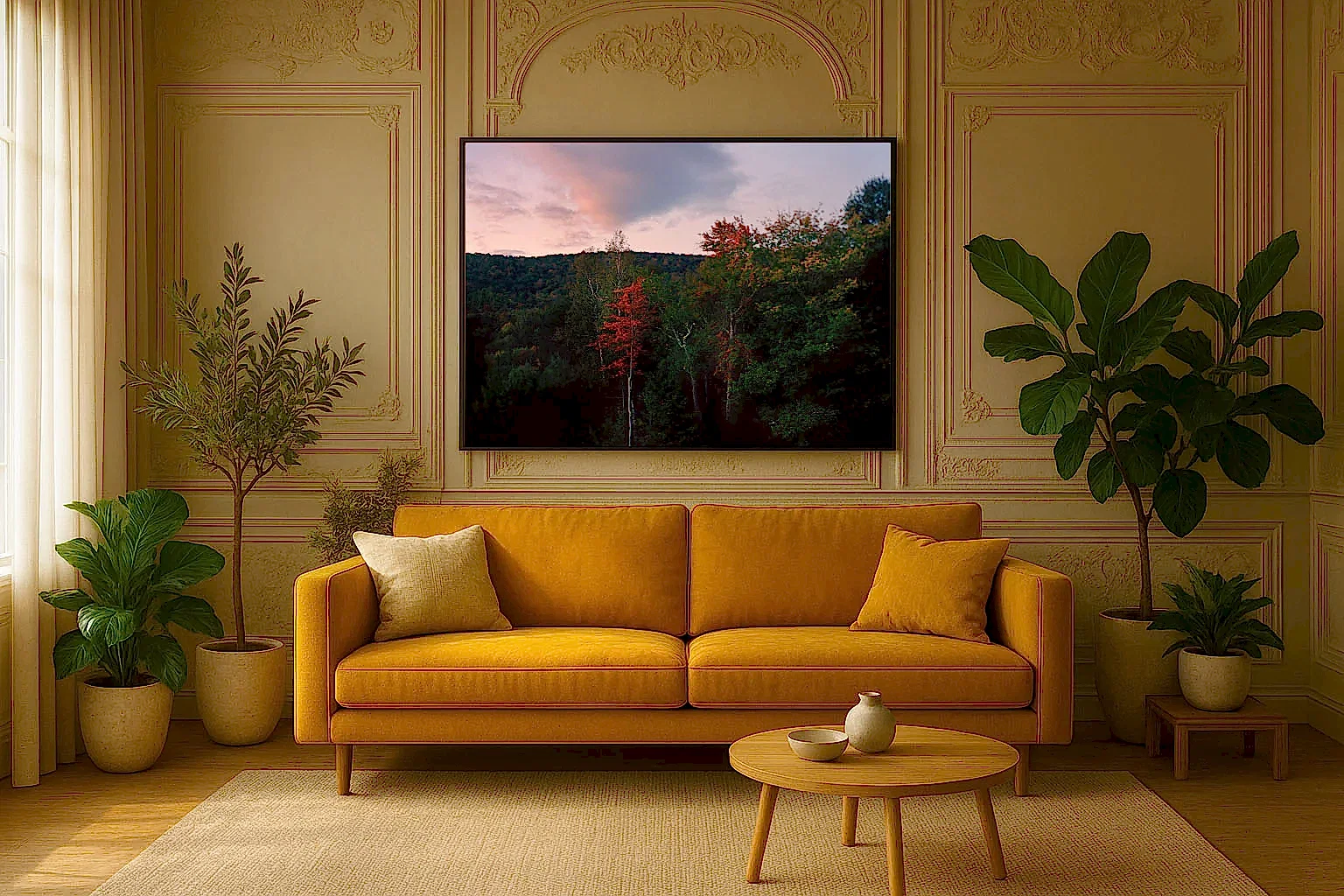 Red Tree at Dawn