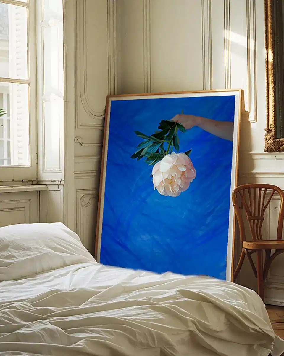 Peony in Blue